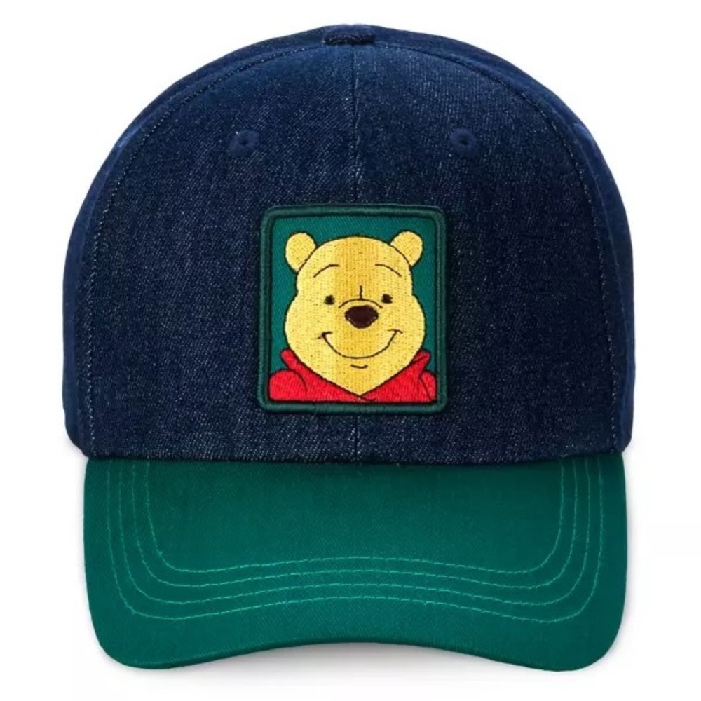 NWT Disney Winnie the Pooh Navy and Green Hat